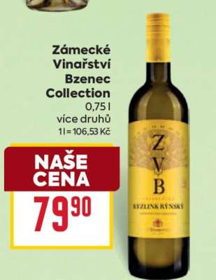 Zámecké vinařství Bzenec Collection