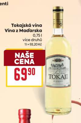 Tokajská vína vína z Maďarska