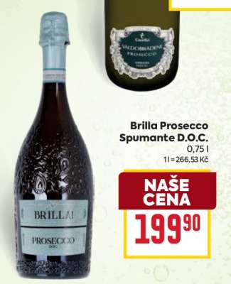 Brilla Prosecco Spumante D.O.C.