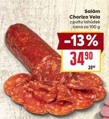 Salám Chorizo Vela