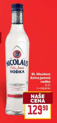 St. Nicolaus Extra jemná vodka