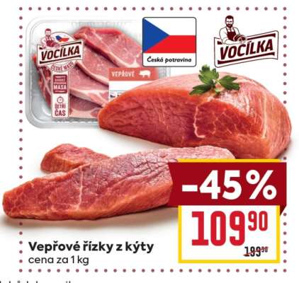 Vepřové řízky z kýty