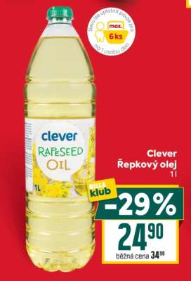 Clever Řepkový olej