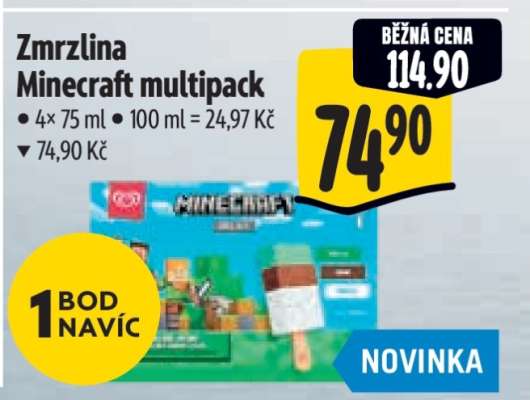 Zmrzlina Minecraft multipack