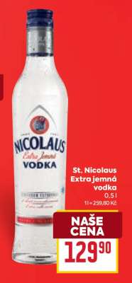 St. Nicolaus Extra jemná vodka