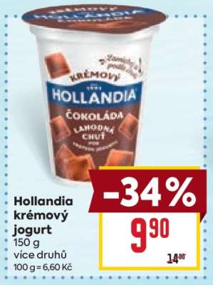 Hollandia Krémový jogurt