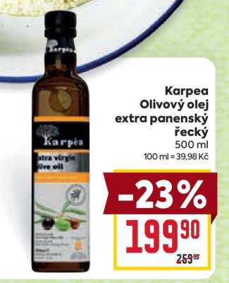 Karpea Olivový olej extra panenský řecký