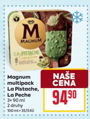Magnum multipack La Pistache, La Peche