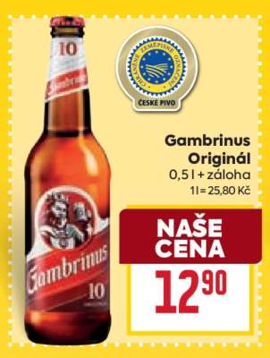Gambrinus Originál