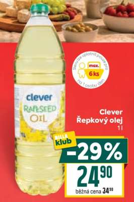 Clever Řepkový olej