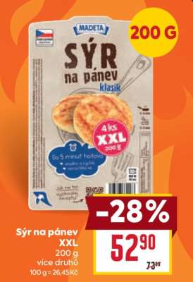 Sýr na pánev XXL