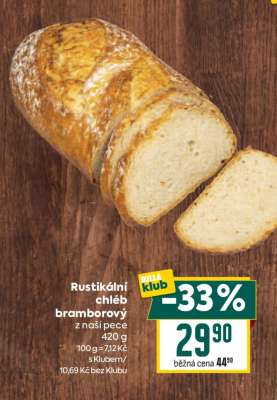 Rustikální chléb bramborový
