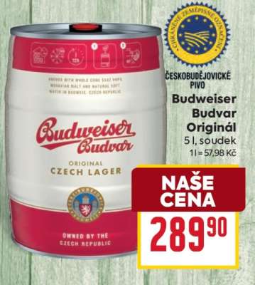 Budweiser Budvar original