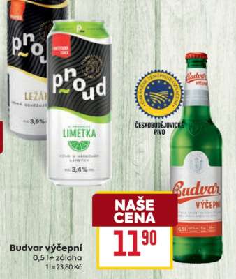 Budvar výčepní