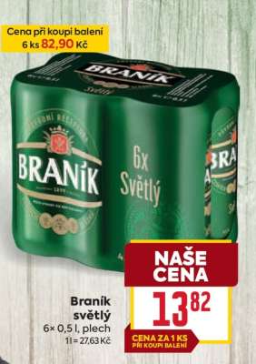 Braník světlý