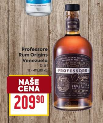 Professore Rum Origins Venezuela