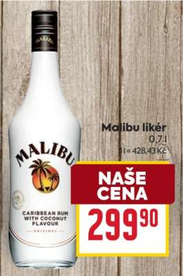 Malibu likér