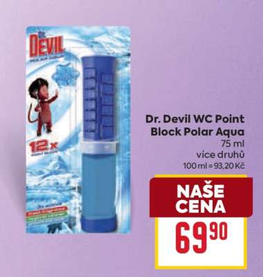 Dr. Devil WC Point Block Polar Aqua
