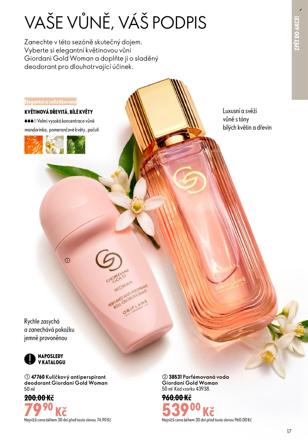 Leták ORIFLAME - 19.8.2026 - 8.9.2026. Strana 17