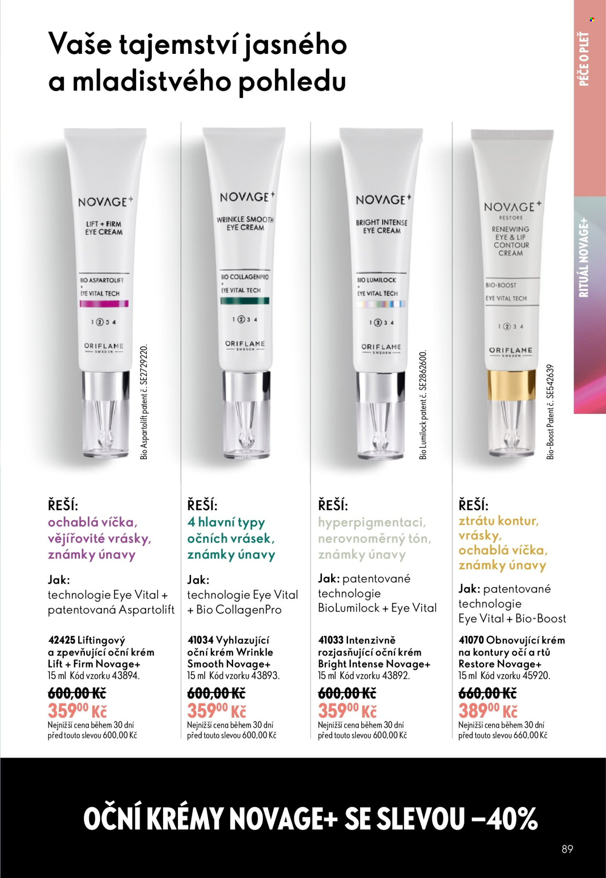 Leták ORIFLAME - 19.8.2026 - 8.9.2026. Strana 89