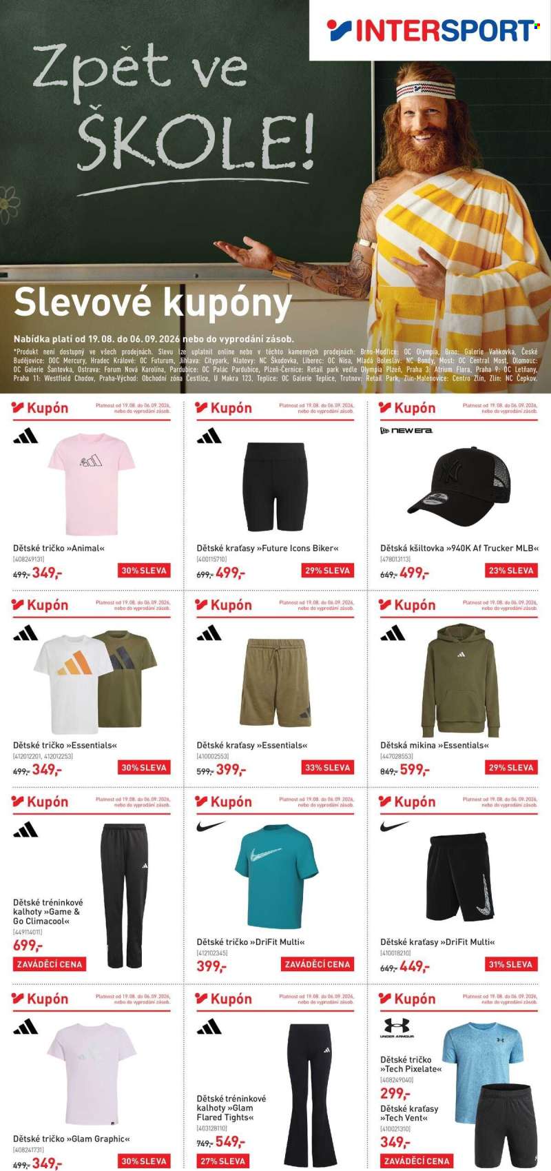 Leták INTERSPORT - 19.8.2026 - 6.9.2026.