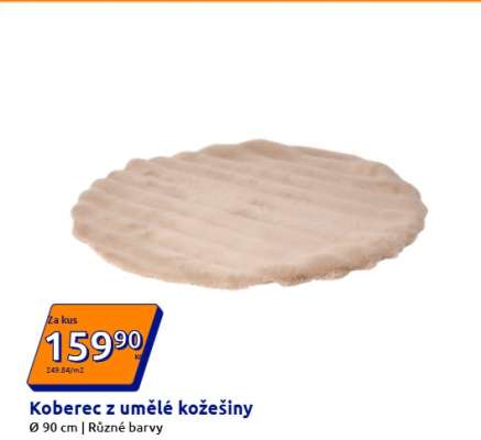 Koberec z umělé kožešiny