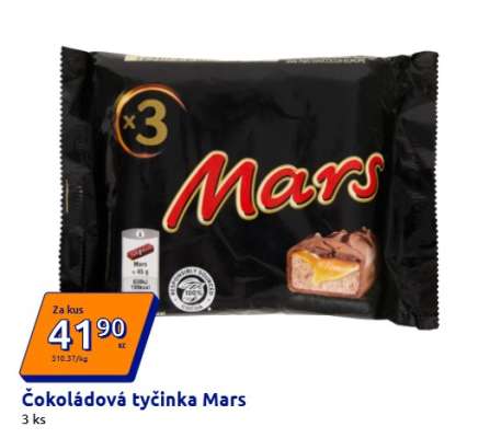 Čokoládová tyčinka Mars
