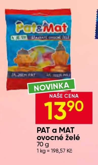 PAT a MAT ovocné želé