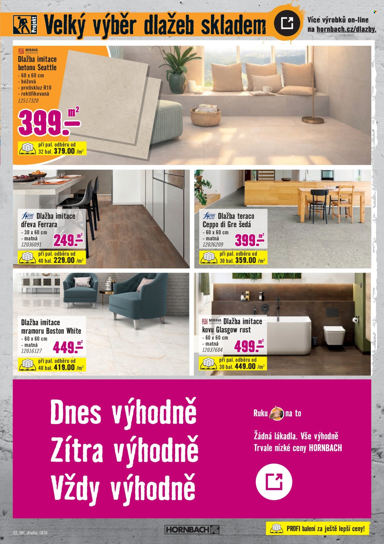 Leták HORNBACH - 19.8.2026 - 2.9.2026. Strana 3