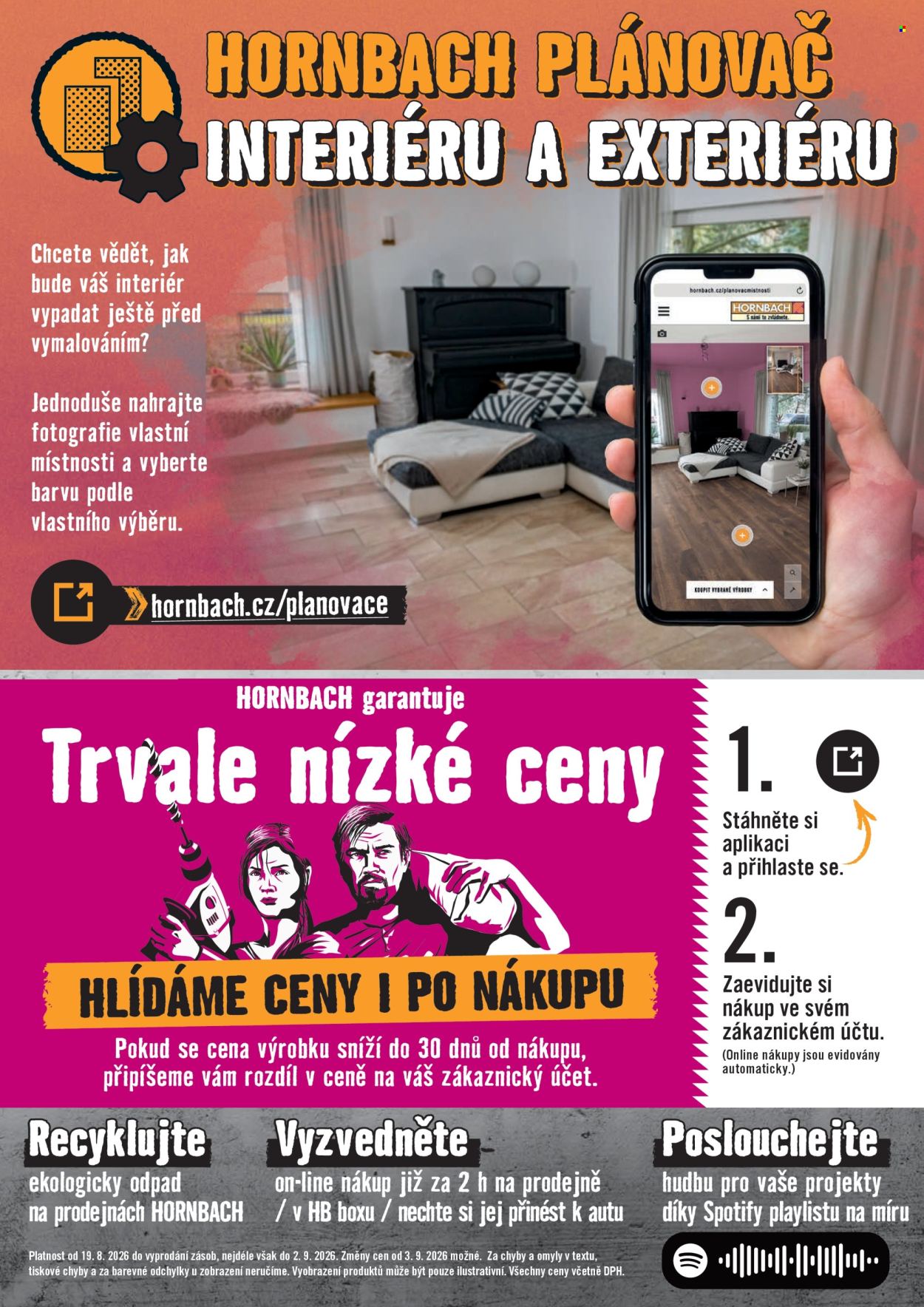 Leták HORNBACH - 19.8.2026 - 2.9.2026. Strana 8