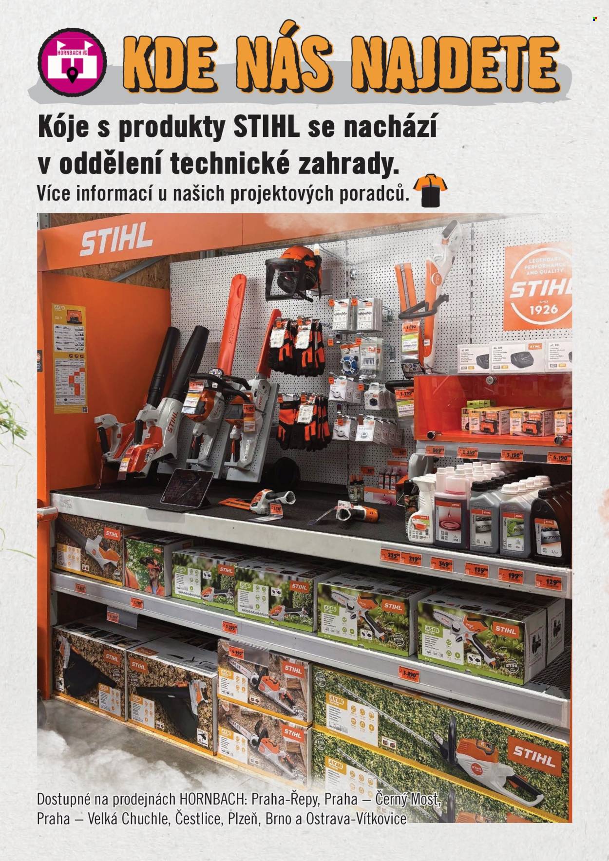 Leták HORNBACH. Strana 4