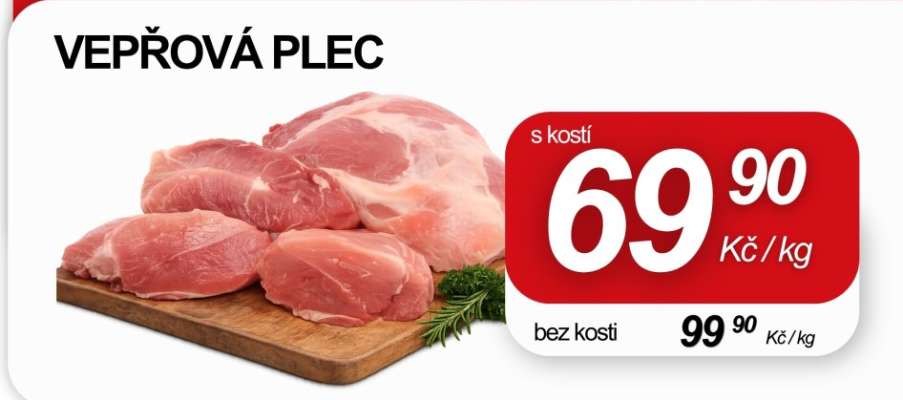 VEPŘOVÁ PLEC*