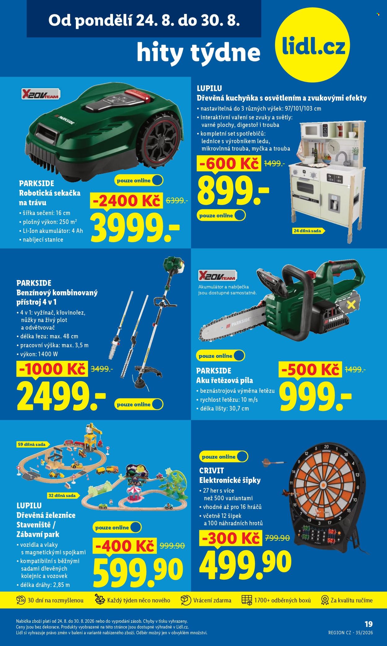 Leták Lidl - 24.8.2026 - 30.8.2026. Strana 1