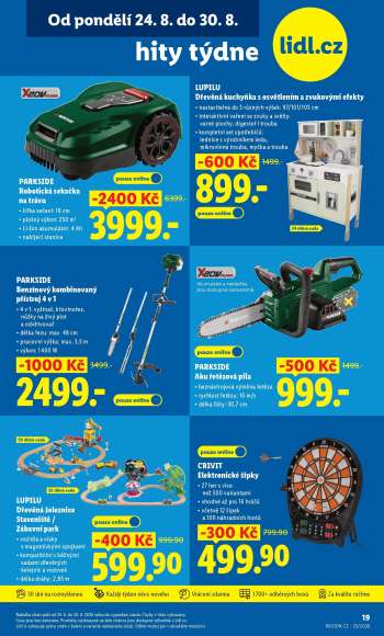 Leták Lidl - 24.8.2026 - 30.8.2026.
