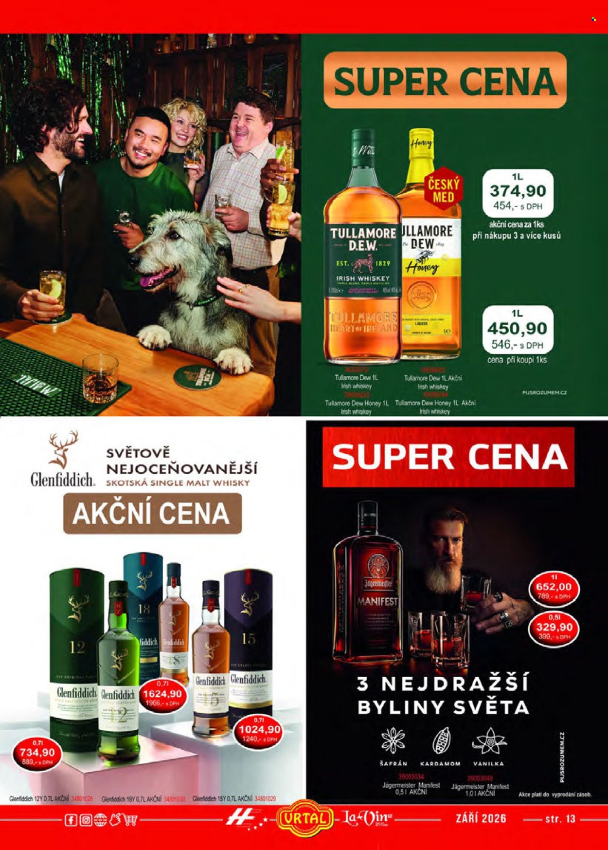 Leták Vrtal - 1.9.2026 - 30.9.2026. Strana 13