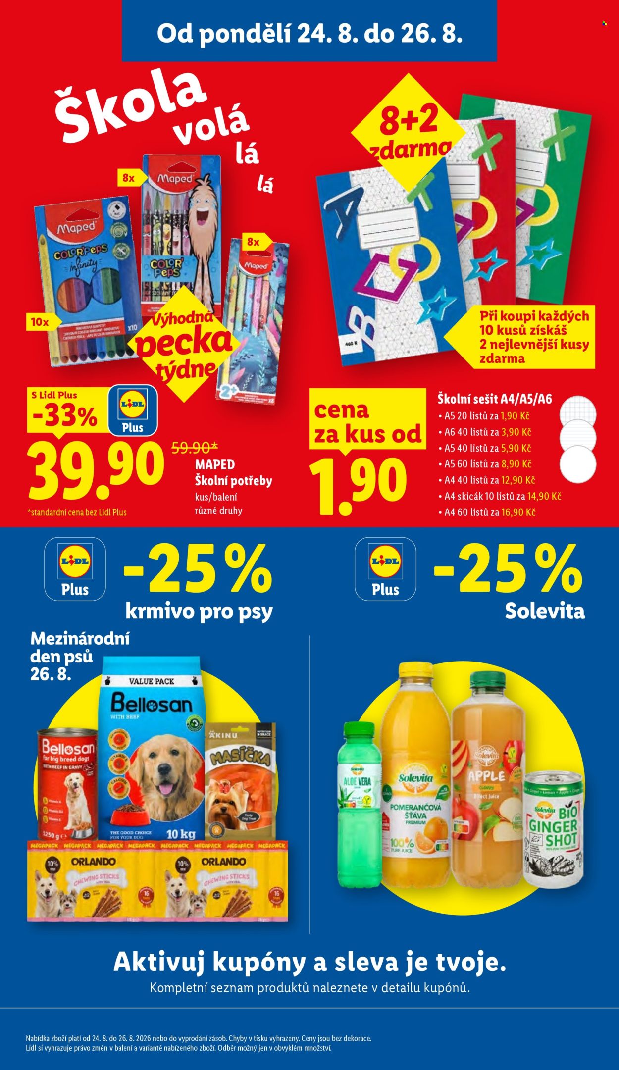 Leták Lidl - 24.8.2026 - 26.8.2026. Strana 3