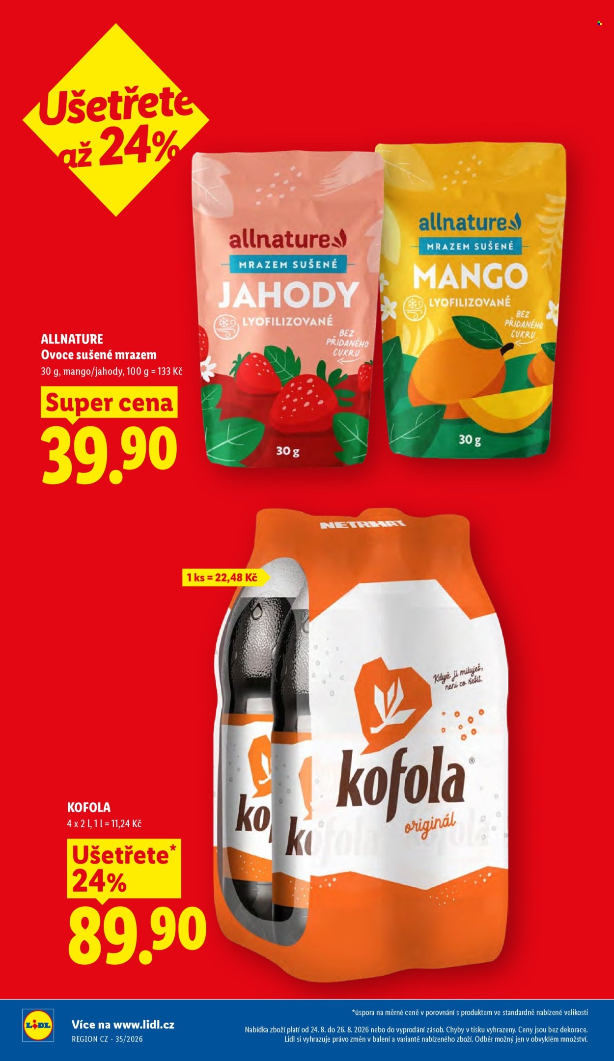 Leták Lidl - 24.8.2026 - 26.8.2026. Strana 10