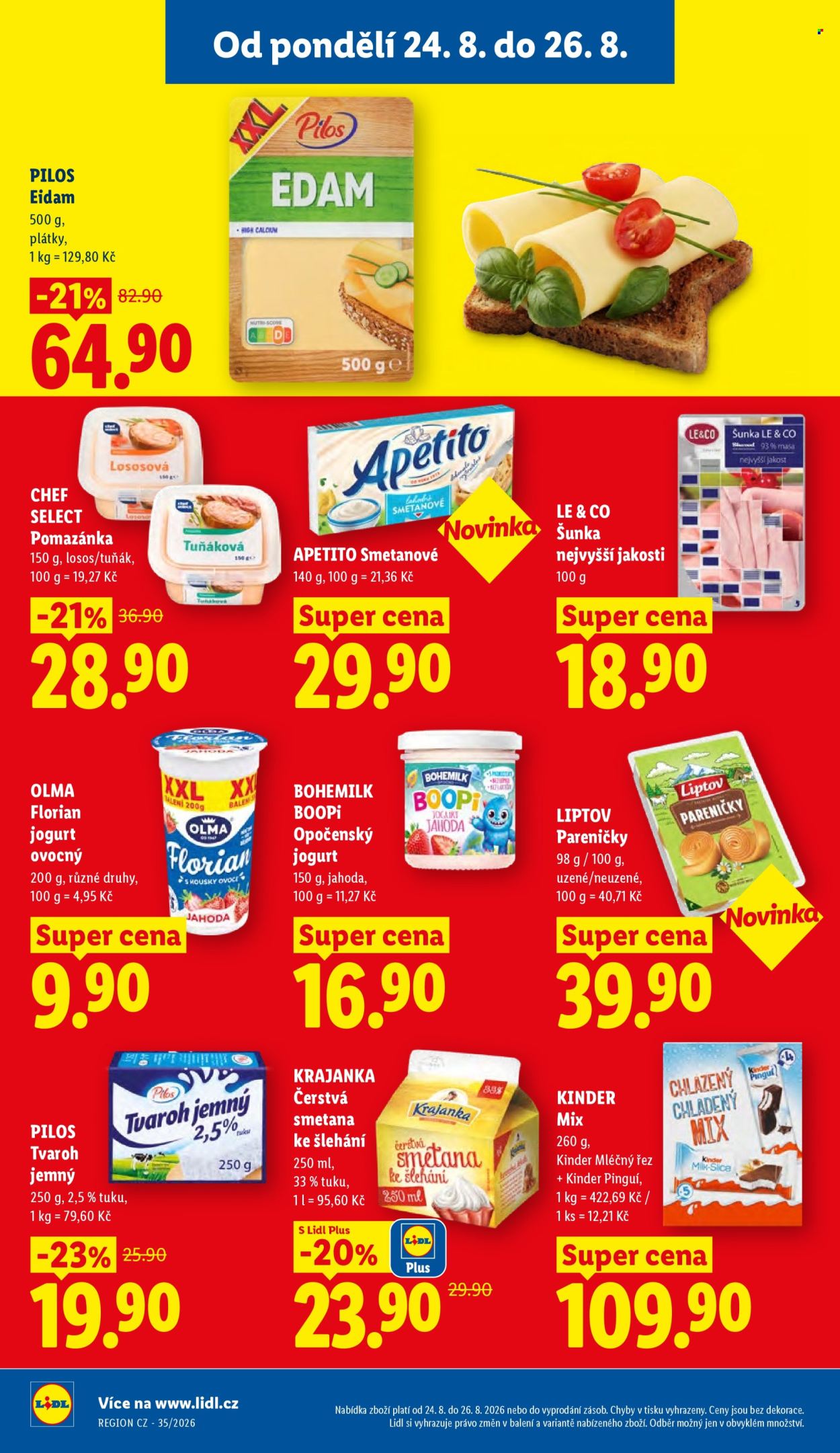 Leták Lidl - 24.8.2026 - 26.8.2026. Strana 26