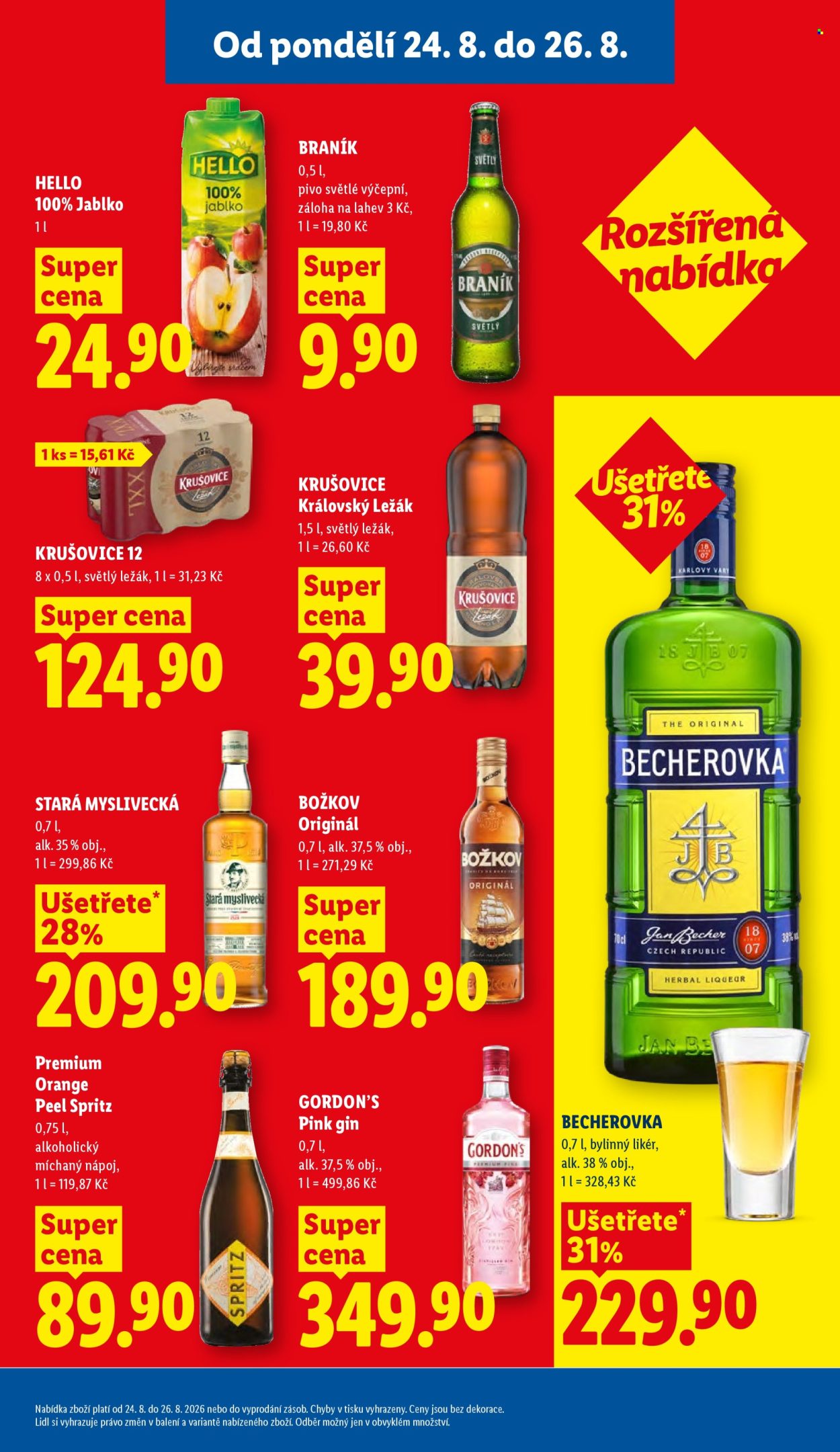 Leták Lidl - 24.8.2026 - 26.8.2026. Strana 32