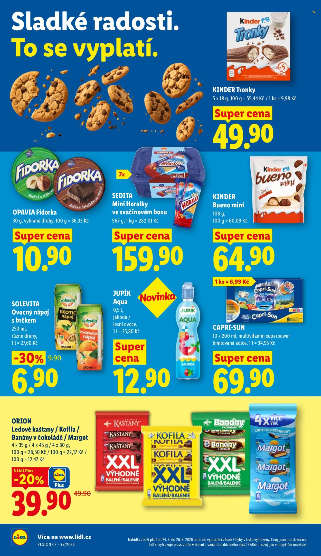 Leták Lidl - 24.8.2026 - 26.8.2026. Strana 34