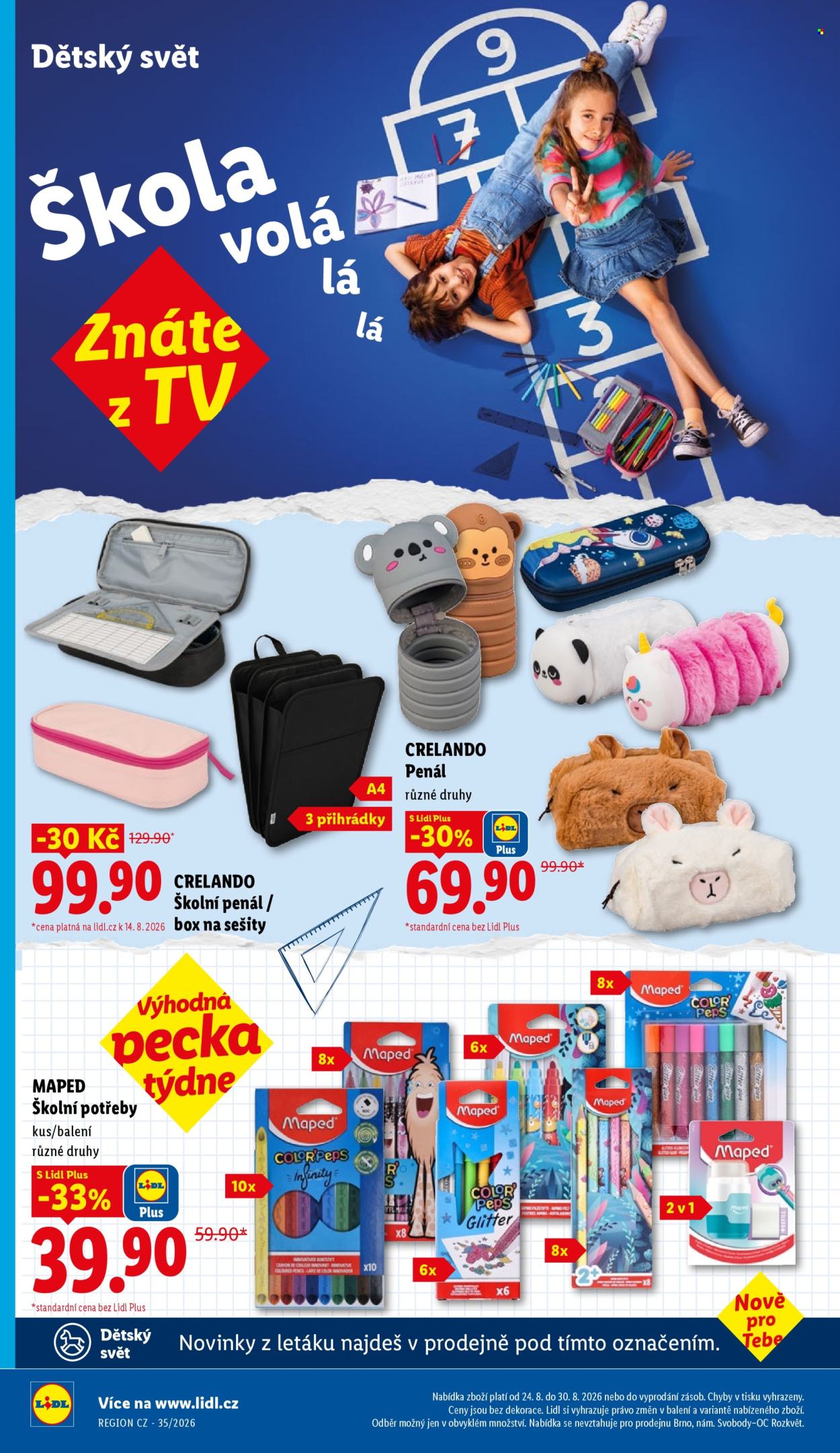 Leták Lidl - 24.8.2026 - 26.8.2026. Strana 36