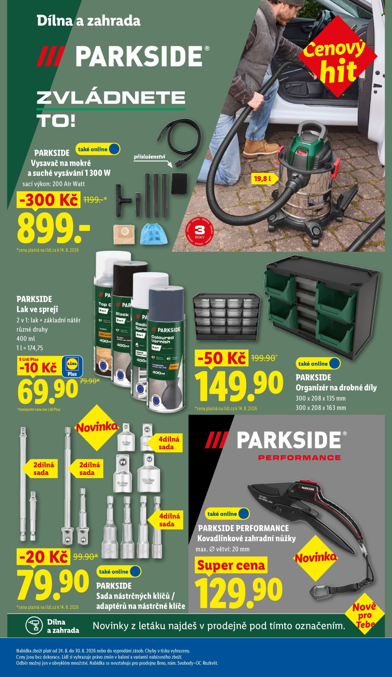 Leták Lidl - 24.8.2026 - 26.8.2026. Strana 47