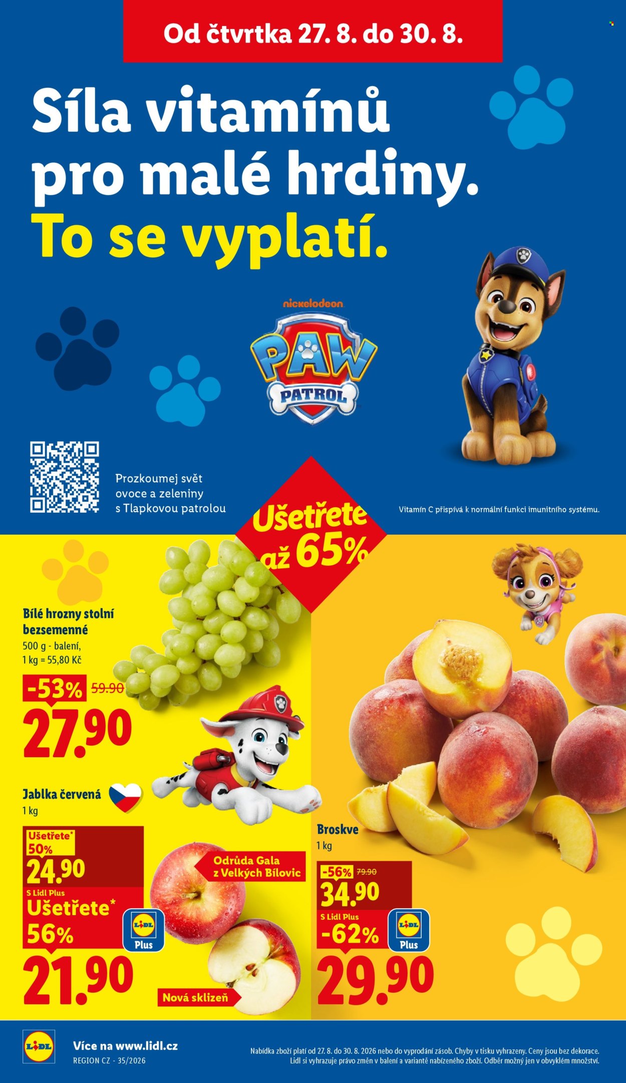 Leták Lidl - 27.8.2026 - 30.8.2026. Strana 16