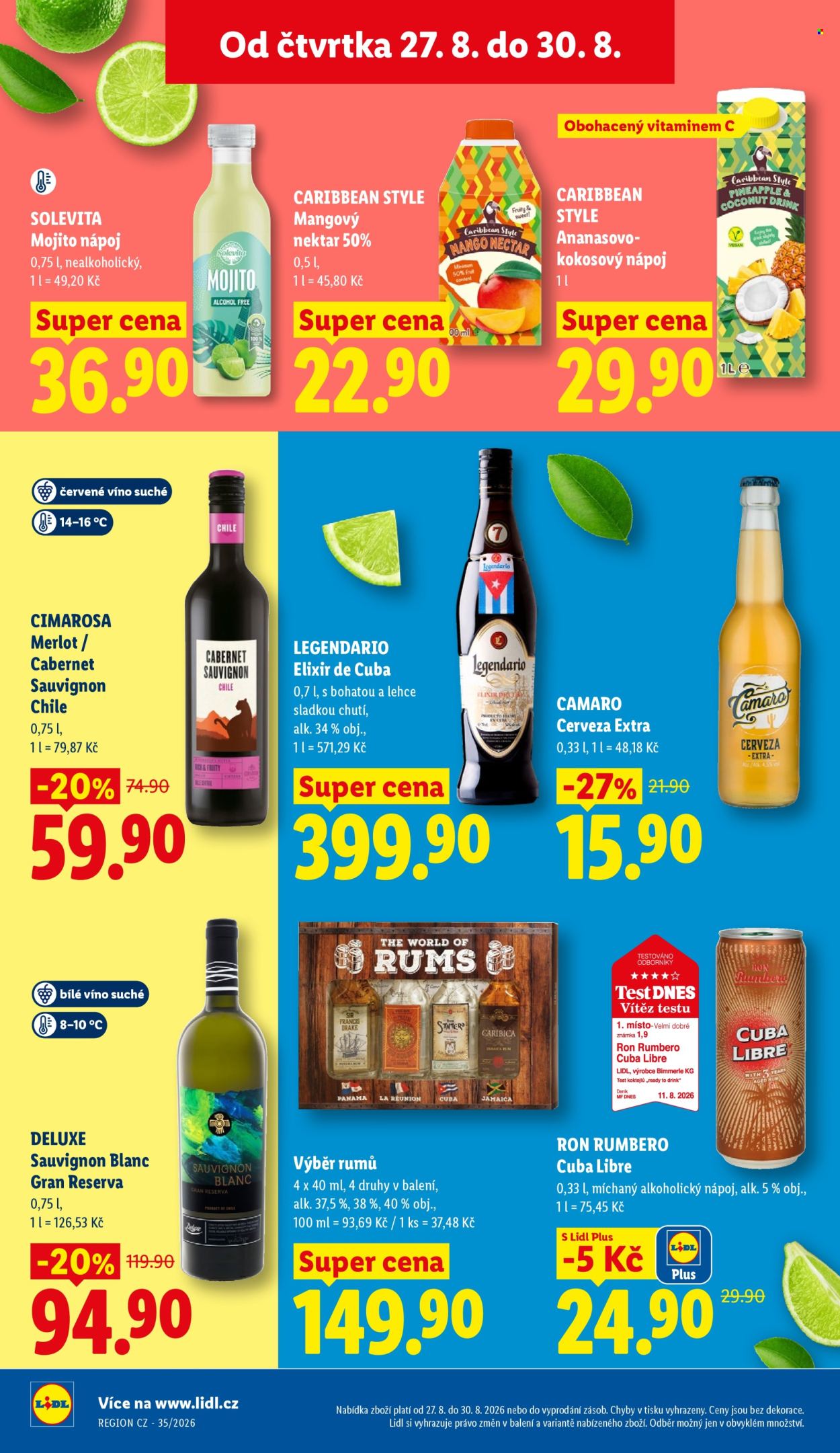 Leták Lidl - 27.8.2026 - 30.8.2026. Strana 26