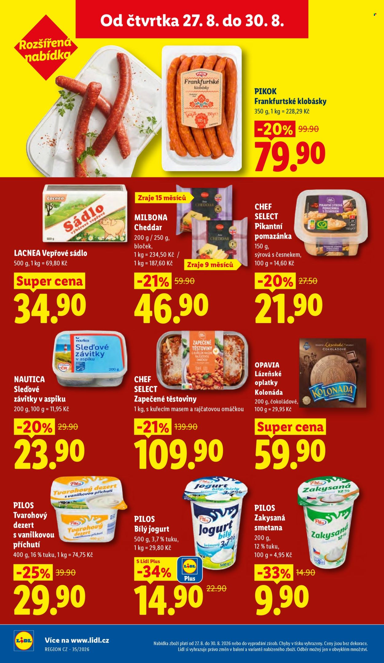 Leták Lidl - 27.8.2026 - 30.8.2026. Strana 28