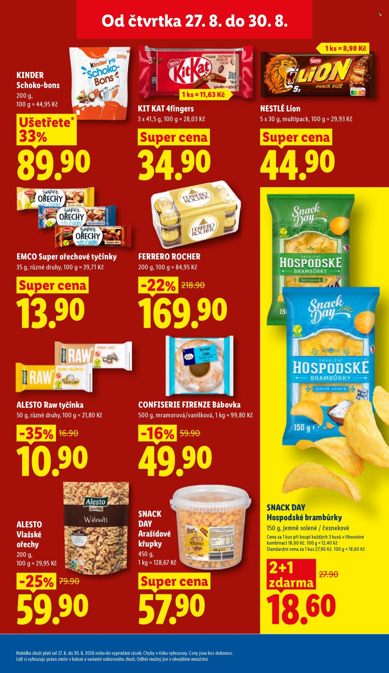 Leták Lidl - 27.8.2026 - 30.8.2026. Strana 31