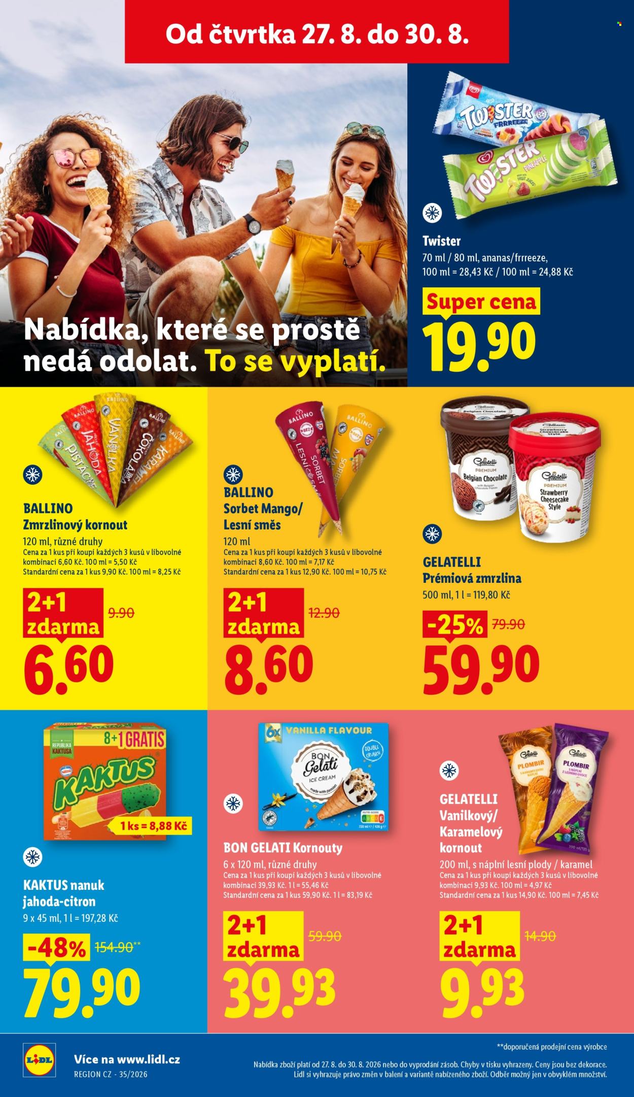 Leták Lidl - 27.8.2026 - 30.8.2026. Strana 35