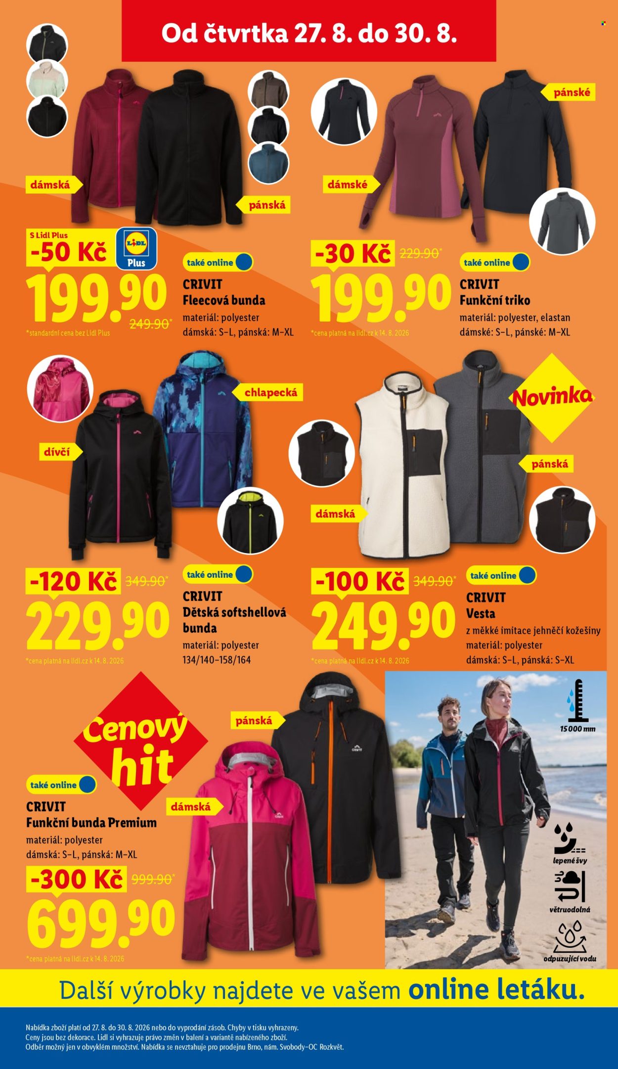 Leták Lidl - 27.8.2026 - 30.8.2026. Strana 39