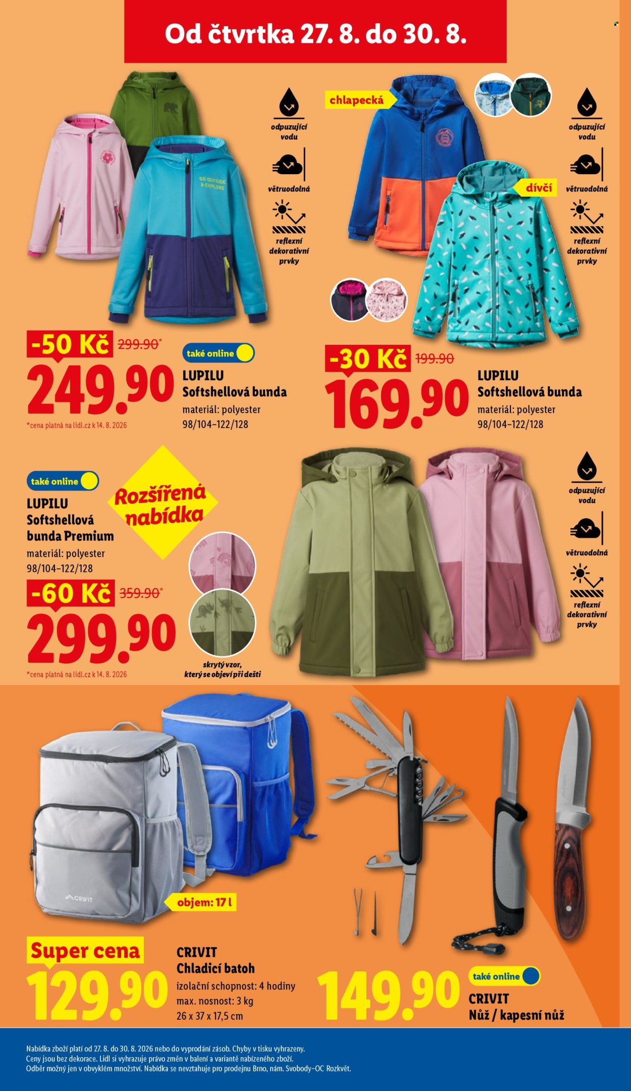 Leták Lidl - 27.8.2026 - 30.8.2026. Strana 41