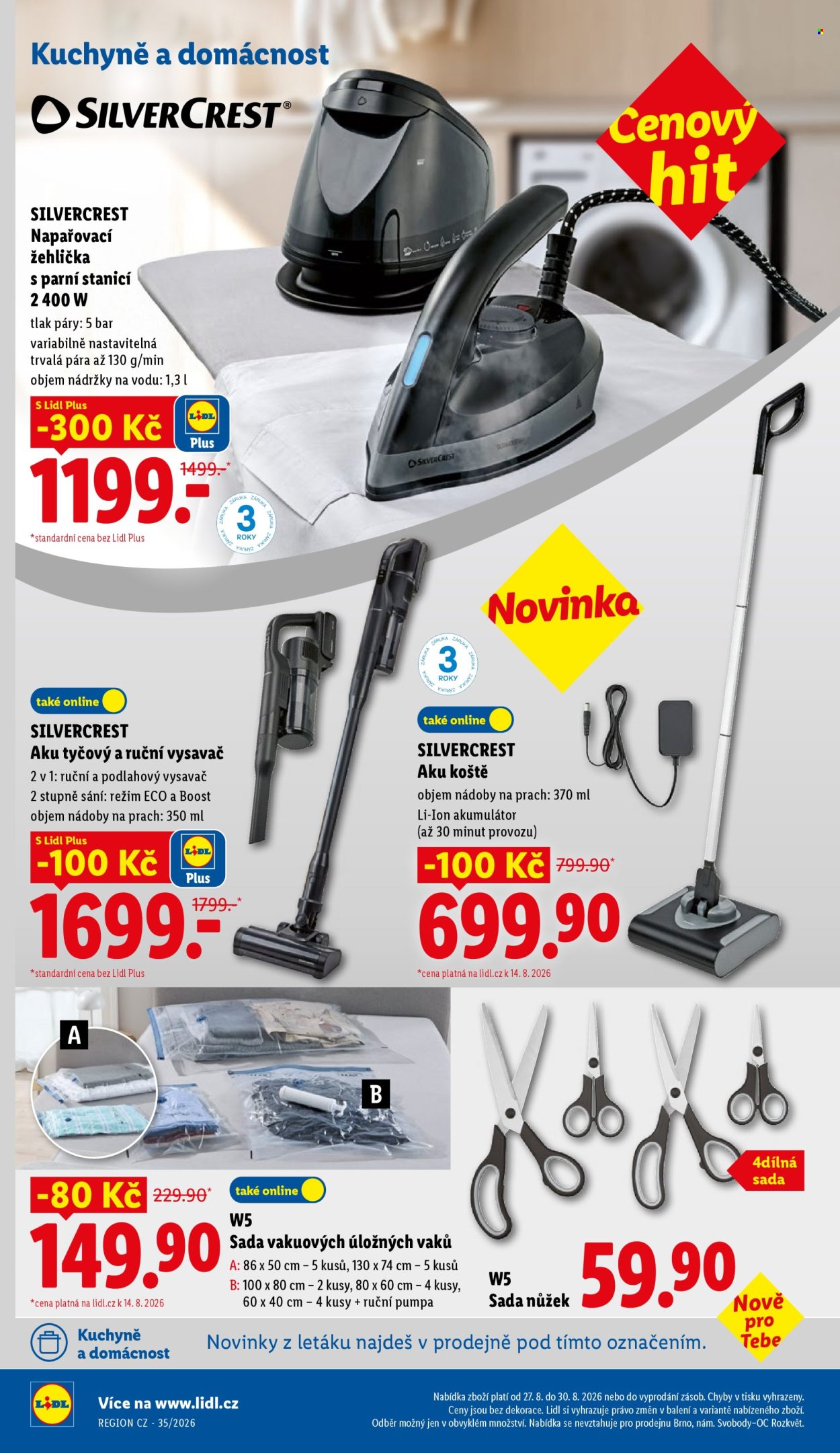 Leták Lidl - 27.8.2026 - 30.8.2026. Strana 44